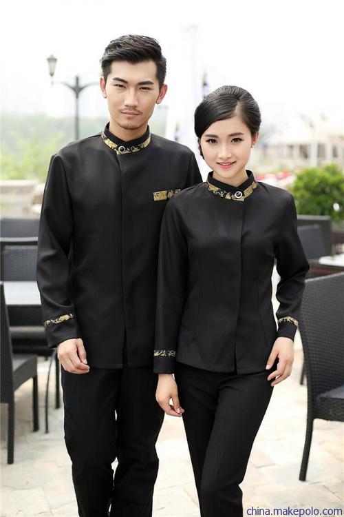 产品中心 制服,工作服 > 吉冠服饰 酒店餐厅服务员长袖工作服制服酒店